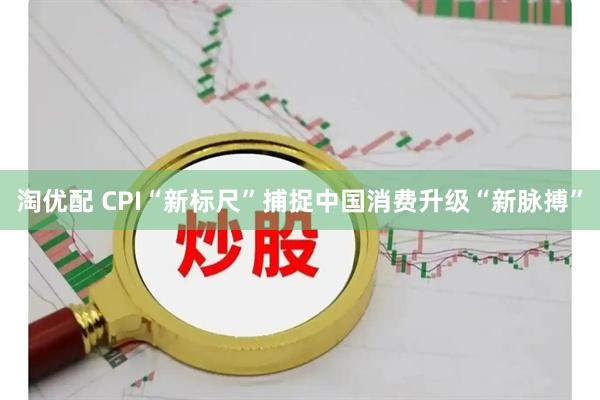 淘优配 CPI“新标尺”捕捉中国消费升级“新脉搏”