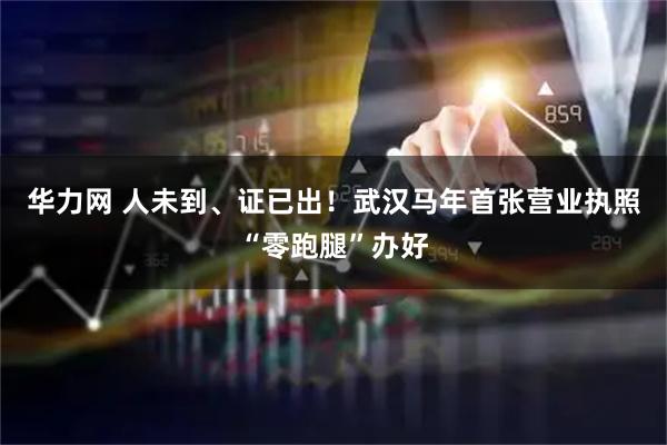 华力网 人未到、证已出！武汉马年首张营业执照“零跑腿”办好